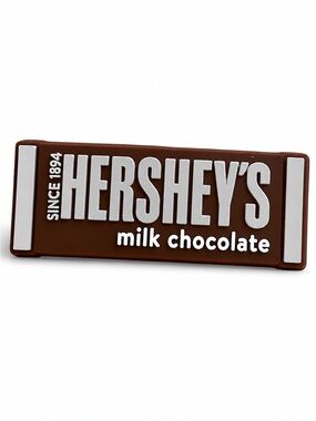 Rare Crocs Jibbitz Hersheys Milk Chocolate Candy Bar Crocs Accessory Charm